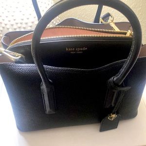Kate Spade Rory Medium Satchel-Black